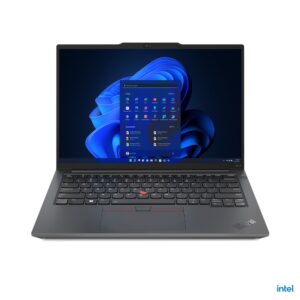 Lenovo ThinkPad E14 Gen 5 (Intel) Intel® Core™ i7 i7-1355U Knyginis kompiuteris 35,6 cm (14") Lietimui jautrus ekranas WUXGA 16 GB DDR4-SDRAM 512 GB SSD Wi-Fi 6 (802.11ax) Windows 11 Pro Anglų (JAV) Grafitas, Juoda Naujas / Repack