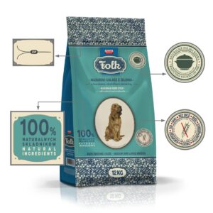 FOLK Medium and large breeds Traditional masurian venison stew with beets and cranberries - sausas maistas šunims - 12kg - Image 2