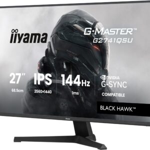 iiyama G-MASTER G2741QSU-B1 kompiuterio monitorius 68,6 cm (27") 2560 x 1440 pikseliai Juoda - Image 2