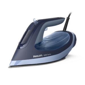 Philips 6000 series DST6120/20 lygintuvas Garinis lygintuvas „SteamGlide Plus“ padas 2600 W Mėlyna
