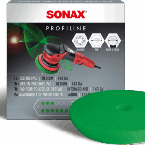 SONAX Vidutinio kietumo poliravimo padas orbitinei mašinėlei, 125 498600