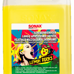 SONAX Vasarinis langų apiplovimo skystis Lemon Rocks, 4L 160405