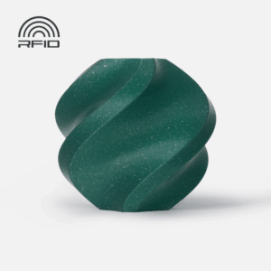 3D Plastikas - Filamentas PLA Sparkle Alpine Green With spool/Su rite | 1.75mm, 1kg | Bambu Lab