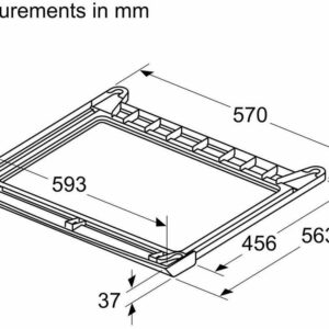 Sujungimo rėmelis Bosch WTZ27510 - Image 2