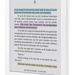 Kobo Clara Colour elektroninių knygų skaityklė Lietimui jautrus ekranas 16 GB „Wi-Fi“ Balta - Image 3