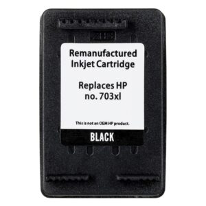 Superbulk spausdintuvo rašalas HP B-H703BK (pakaitinis HP 703 CD887) standartinės juodos spalvos