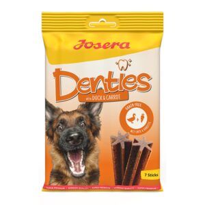 JOSERA Denties Duck with carrot - skanėstas šunims - 180g