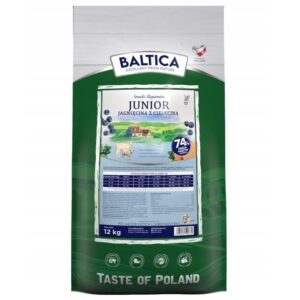 BALTICA Smaki regionów Junior Lamb with veal - sausas maistas šunims - 12kg