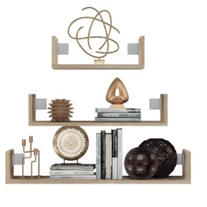 Topeshop MOBI 3P SONOMA lentyna Slanki lentyna Kabinamas ant sienos Smulkinių plokštė Ąžuolas