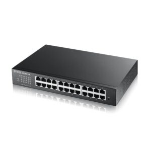 Zyxel GS1900-24E-EU0103F tinklo komutatorius Valdomas L2 Gigabit Ethernet (10/100/1000) 1U Juoda