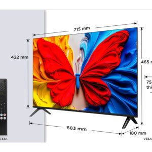 TCL S59K 32S59K televizorius 81,3 cm (32") „Full HD“ Smart TV „Wi-Fi“ Metalinis - Image 2