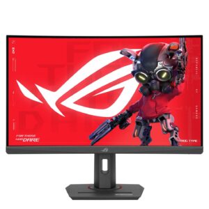 ASUS ROG Strix XG27WCS, 27-inch Curved Gaming Monitor, 180Hz, VA, FreeSync