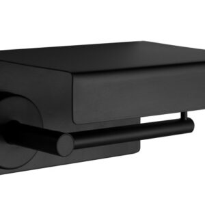 Tualetinio popieriaus laikiklis Kapitan 14 93 55 juodas matinis