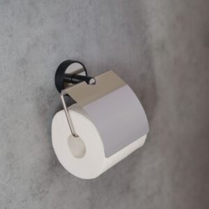 Tualetinio popieriaus laikiklis Kapitan OPTIMO black 64 03 - Image 2