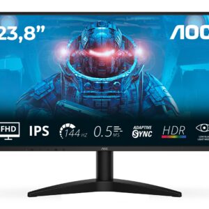 AOC 24B36X kompiuterio monitorius 60,5 cm (23.8") 1920 x 1080 pikseliai „Full HD“ LED Juoda