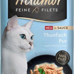 MIAMOR Fine Filets Tuna in sauce - šlapias kačių maistas - 100g