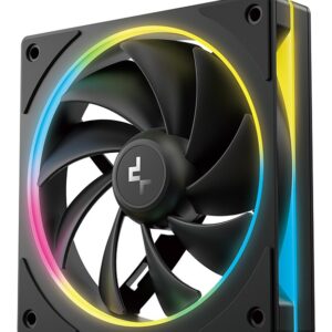 DeepCool FL12 SE Kompiuterio korpusui Ventiliatorius 12 cm Juoda 1 vnt