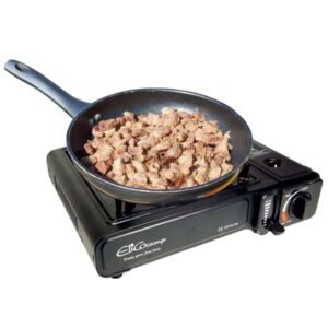 ELICO BDZ-155B Nešiojama kempingo dujinė viryklė, skirta 2,2 kW kartridžams, su pjezo uždegimu. - Image 3