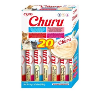 INABA Ciao Churu Box Tuna Mix - skanėstas katėms - 20 x 14g