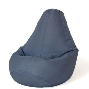 Sako krepšys Pouffe Pear grey L 105 x 80 cm