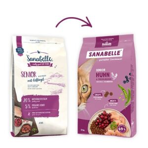 BOSCH Sanabelle Life Senior chicken & cranberries - sausas kačių maistas - 8kg - Image 2