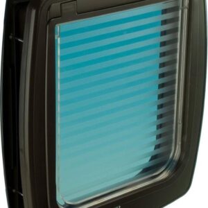 FERPLAST Swing 15 - Didelės šunų durelės, juodos spalvos