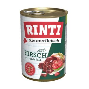 RINTI Kennerfleisch Deer - drėgnas ėdalas šunims - 400g
