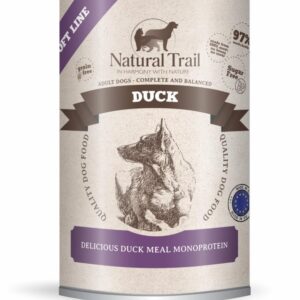 NATURAL TRAIL Duck Soft Line - drėgnas ėdalas šunims - 400g