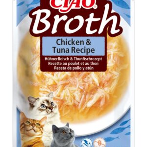 INABA Ciao Broth Chicken & Tuna - skanėstas katėms - 40g
