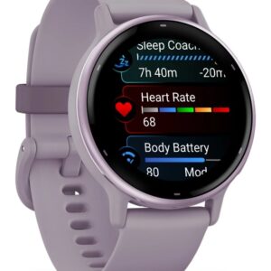 Garmin Vivoactive 5 3,05 cm (1.2") AMOLED Skaitmeninis 390 x 390 pikseliai Lietimui jautrus ekranas Violetinė „Wi-Fi“ GPS (palydovinis) - Image 3
