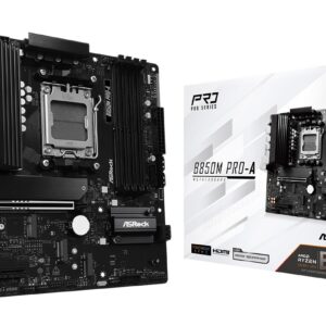 Asrock B850M Pro-A AMD B850 AM5 lizdas „micro ATX“