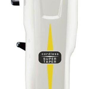 WAHL Cordless Super Taper Juoda, Balta Ličio-jonų (Li-Ion)