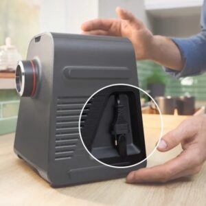 Bosch Serie 4 MFWS440B mėsmalė 1900 W Juoda, Sidabras - Image 3