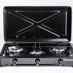 Ravanson K-03TB Juoda, Balta Stalviršis 60 cm Dujinė 3 zone(s) - Image 3