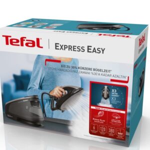 Tefal Express Easy SV6140 2200 W 1,7 L Juoda, Pilka