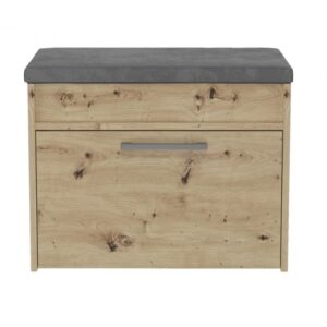 Topeshop PARMA MINI ARTISAN batų dėžė Uždaras Ąžuolas - Image 2