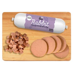 PAKA ZWIERZAKA Pepe Sausage Rabbit - skanėstas šuniui - 200g - Image 2