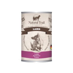 NATURAL TRAIL Ėriena - šlapias maistas šunims - 400g