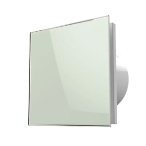 Ventiliatorius Vlano EOS 100 T WH (Baltu stiklu su laikmačiu) 100 mm