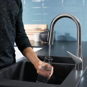 Virtuvinis maišytuvas su ištraukiama žarna Hansgrohe Talis M51 72817000 - Image 3