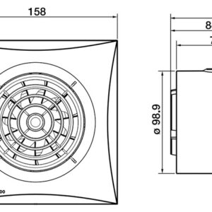 Vonios kambario ventiliatorius Soler - Image 2