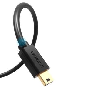 Ugreen USB kabelis – mini USB 480 Mbps 3 m US132 (juodas) - Image 2