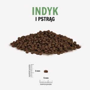 PAKA ZWIERZAKA Kitten Turkey and trout - sausas kačių maistas - 400g - Image 2