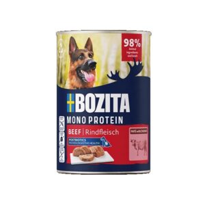 BOZITA Monoprotein Pate Beef - drėgnas ėdalas šunims - 400g