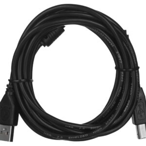 Gembird 3m USB 2.0 A/B M USB kabelis USB A USB B Juoda - Image 3