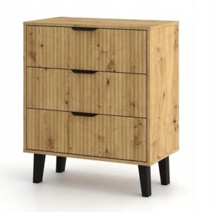 SCANDI 3S SLIM OAK ARTISAN KOMODA - Image 3