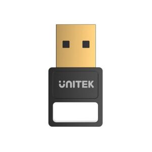 UNITEK BLUETOOTH ADAPTERIS 5.3 BLE USB-A JUODAS - Image 2