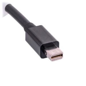 Lanberg AD-0006-BK vaizdo kabelio adapteris 0,2 m VGA (D-Sub) Mini DisplayPort Juoda - Image 3