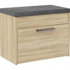 Topeshop PARMA MINI SONOMA batų dėžė Uždaras Sonomos ąžuolas