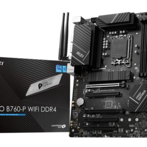 MSI PRO B760-P WIFI DDR4 pagrindinė plokštė LGA 1700 ATX